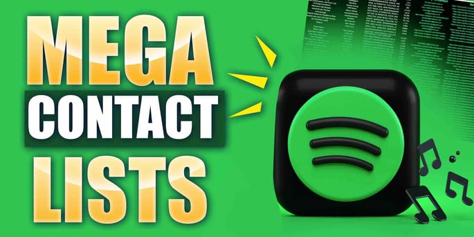 Mega Spotify Playlist Curator Contact List (For Free!)