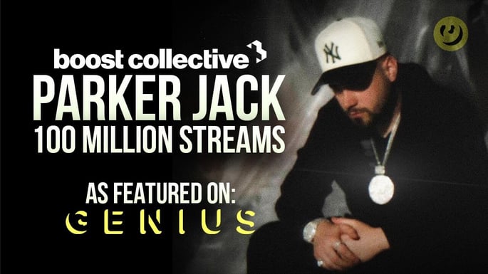 Parker Jack’s “CRY” Hits 100 Million Streams — Genius Shouts Out Boost Collective